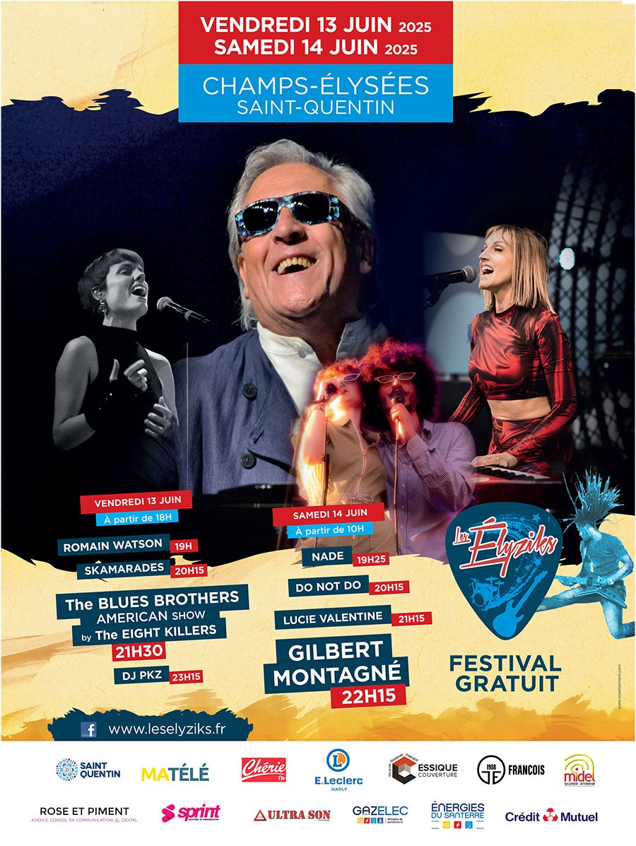 Festival de musique Les Elysiks à Saint-Quentin