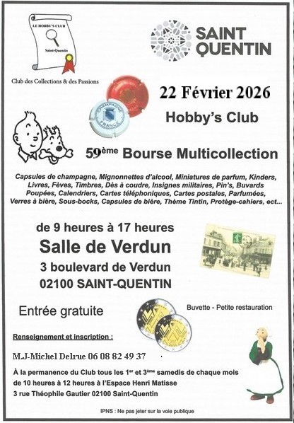 59ème Bourse Multicollection du Hobby&rsquo;s Club