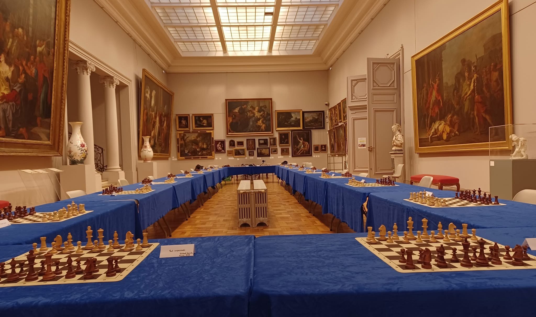 Simultanée d&rsquo;échecs au Musée des Beaux-Arts Antoine Lécuyer