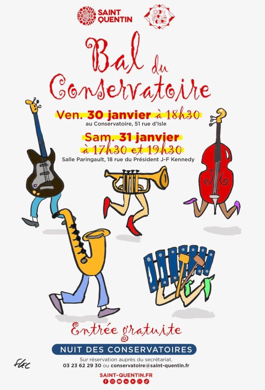 Le bal du conservatoire de musique