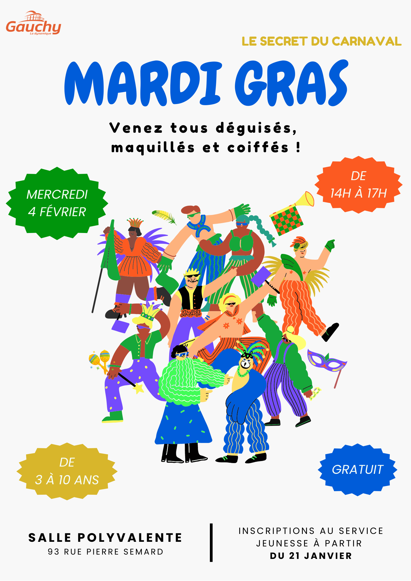 Mardi gras : le secret du carnaval