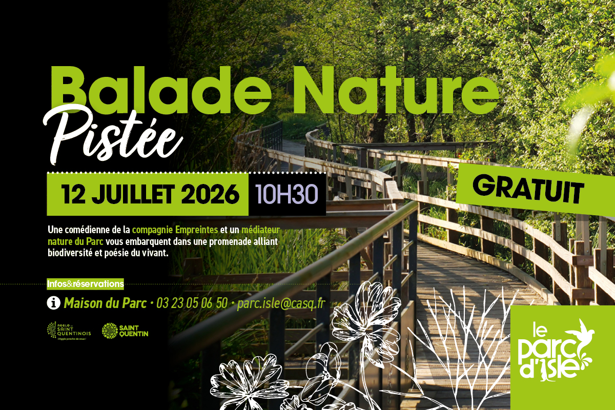 Balade nature pistée au Parc d&rsquo;Isle
