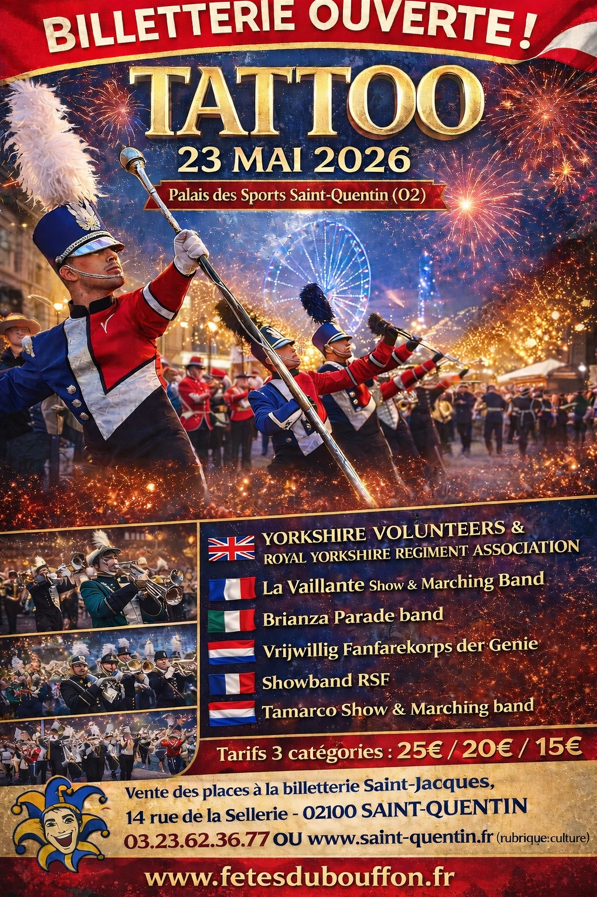 Le Tattoo de Saint-Quentin, Festival International de Show-Parade