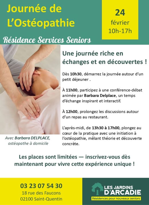 Journée de l&rsquo;Ostéopathie