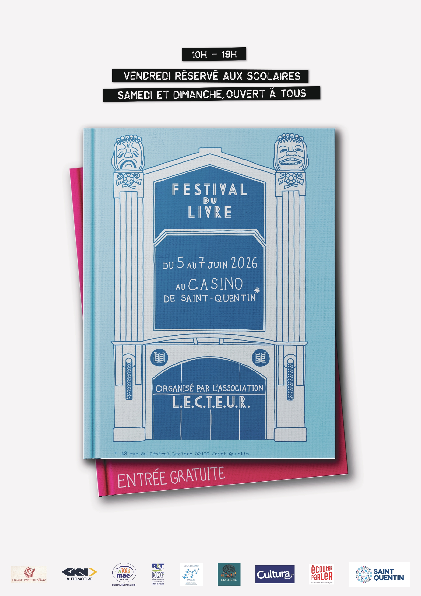 Festival du livre de Saint-Quentin 2026