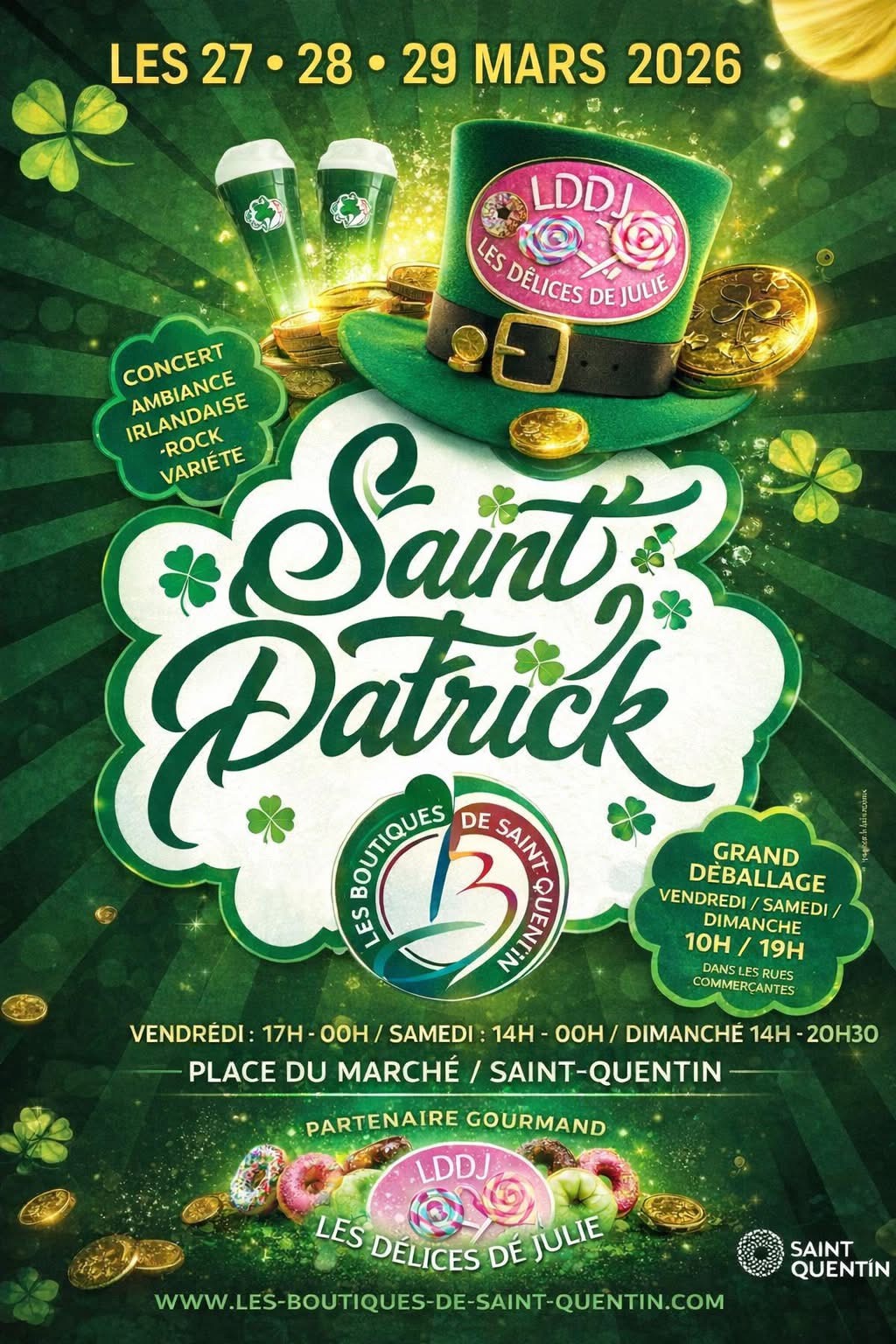 Saint-Quentin fête la Saint-Patrick