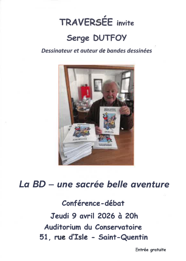 Conférence-Débat : La BD, une sacrée aventure !