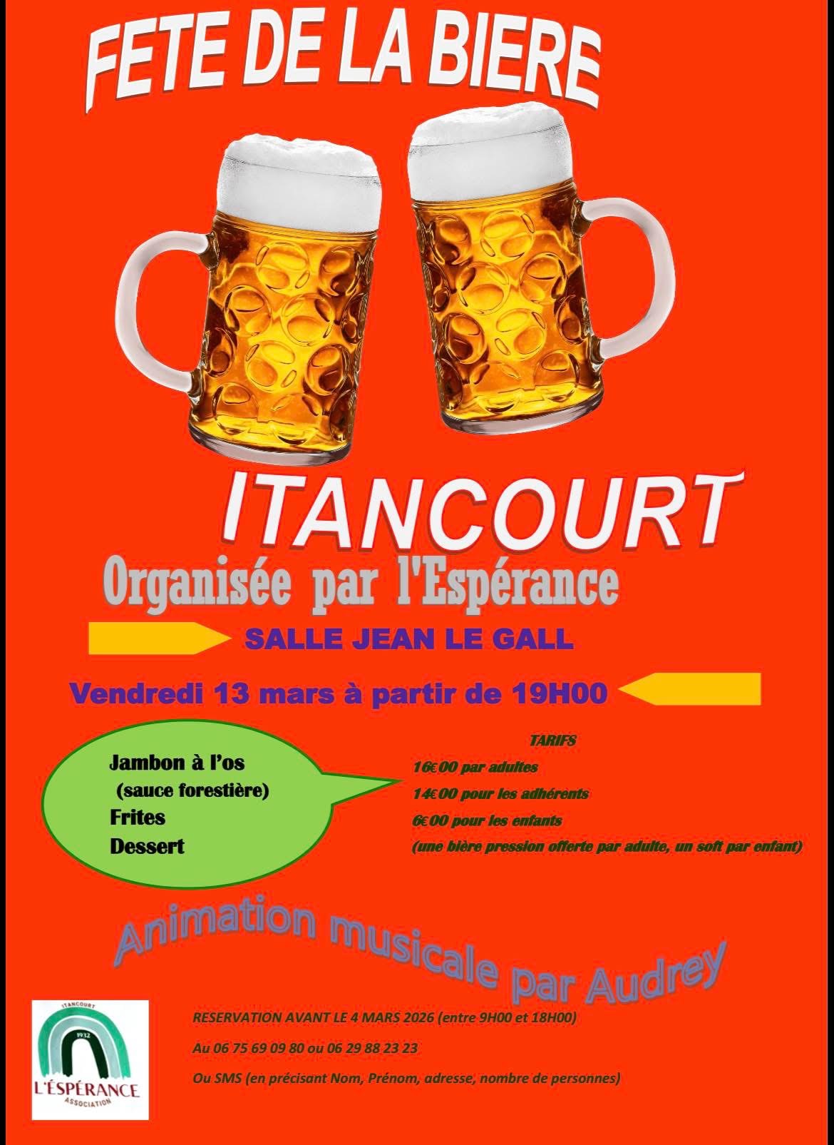 Fête de la bière à Itancourt