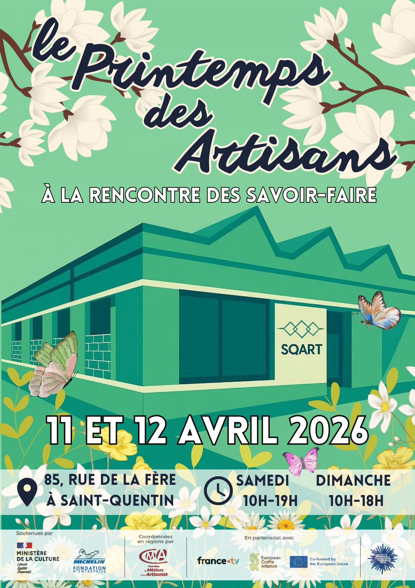 Le Printemps des Artisans chez SQART à Saint-Quentin