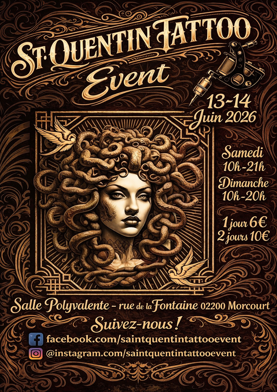 Saint-Quentin Tattoo Event #3 à Morcourt