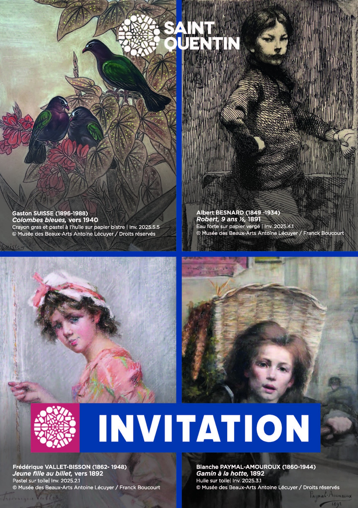 Soirée de présentation des dernières acquisitions du musée des Beaux-Arts Antoine Lécuyer