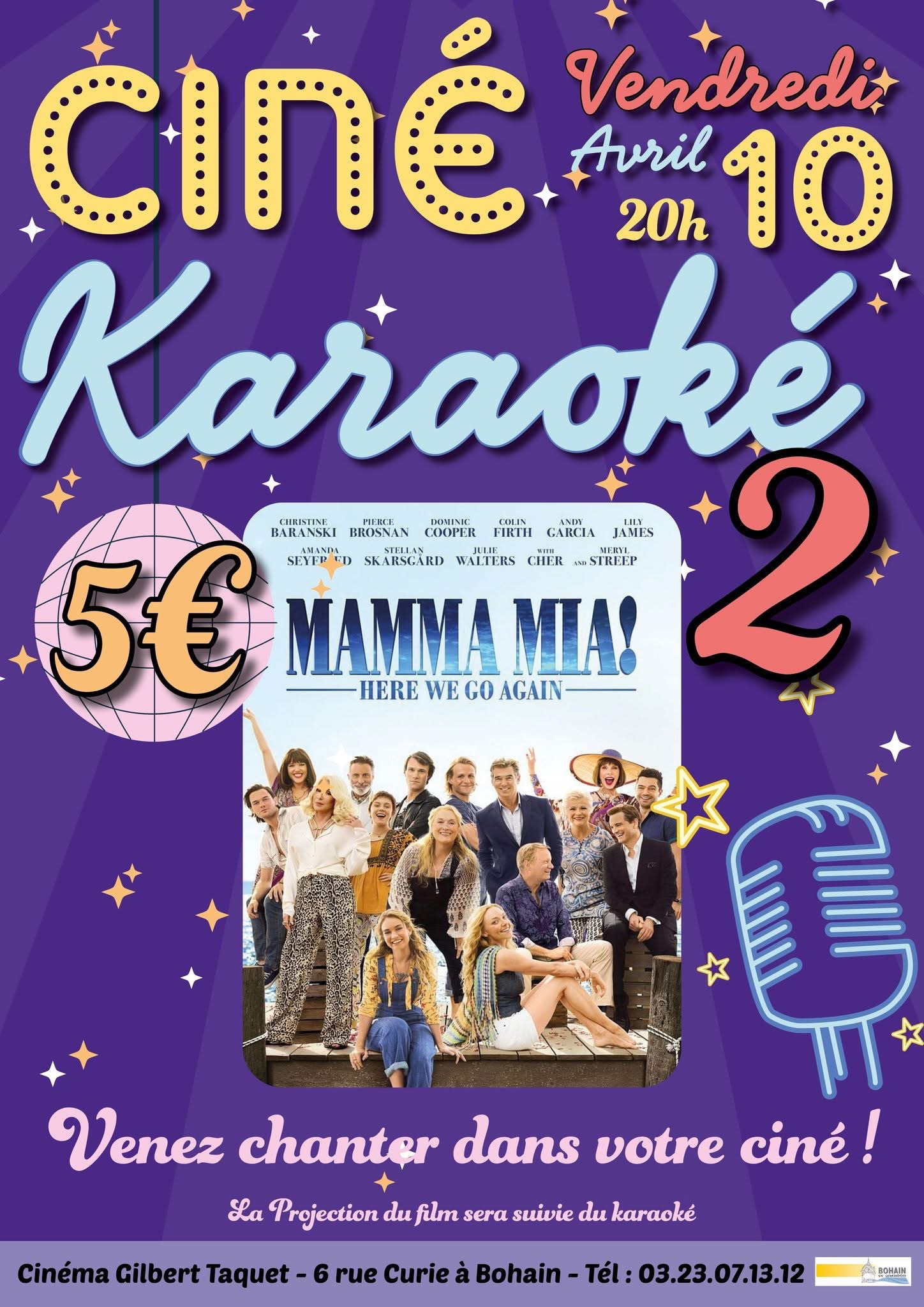 Bohain-en-Vermandois : Ciné Karaoké