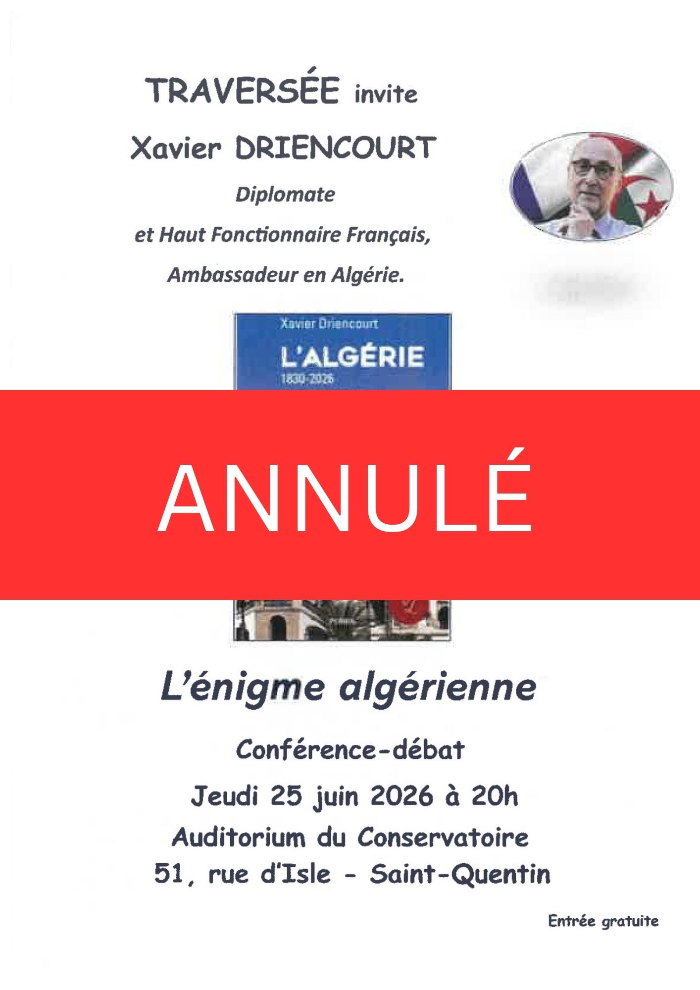 [ANNULÉ] L&rsquo;énigme algérienne