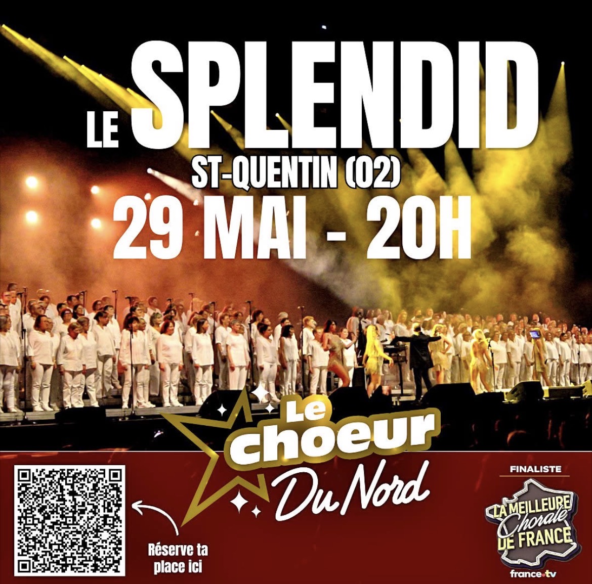 Le Choeur du Nord en concert au Splendid