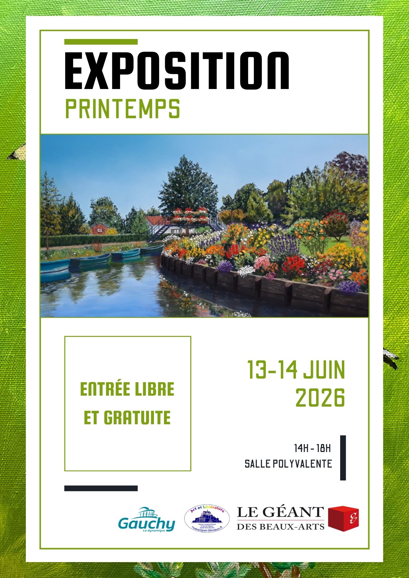 Exposition du Printemps à Gauchy !