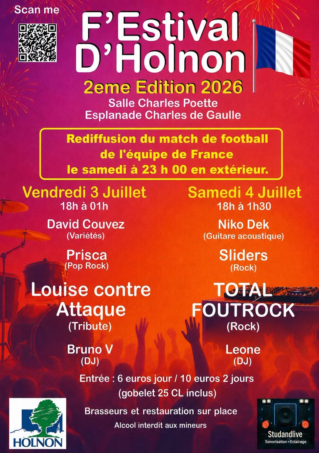 Le F&rsquo;Estival d&rsquo;Holnon 2026