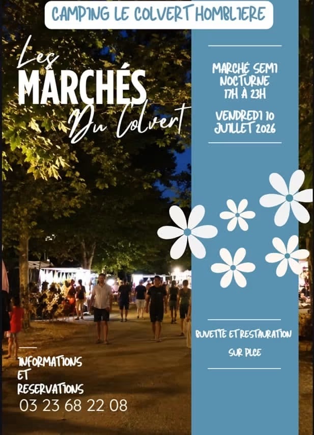 Les marchés du Colvert