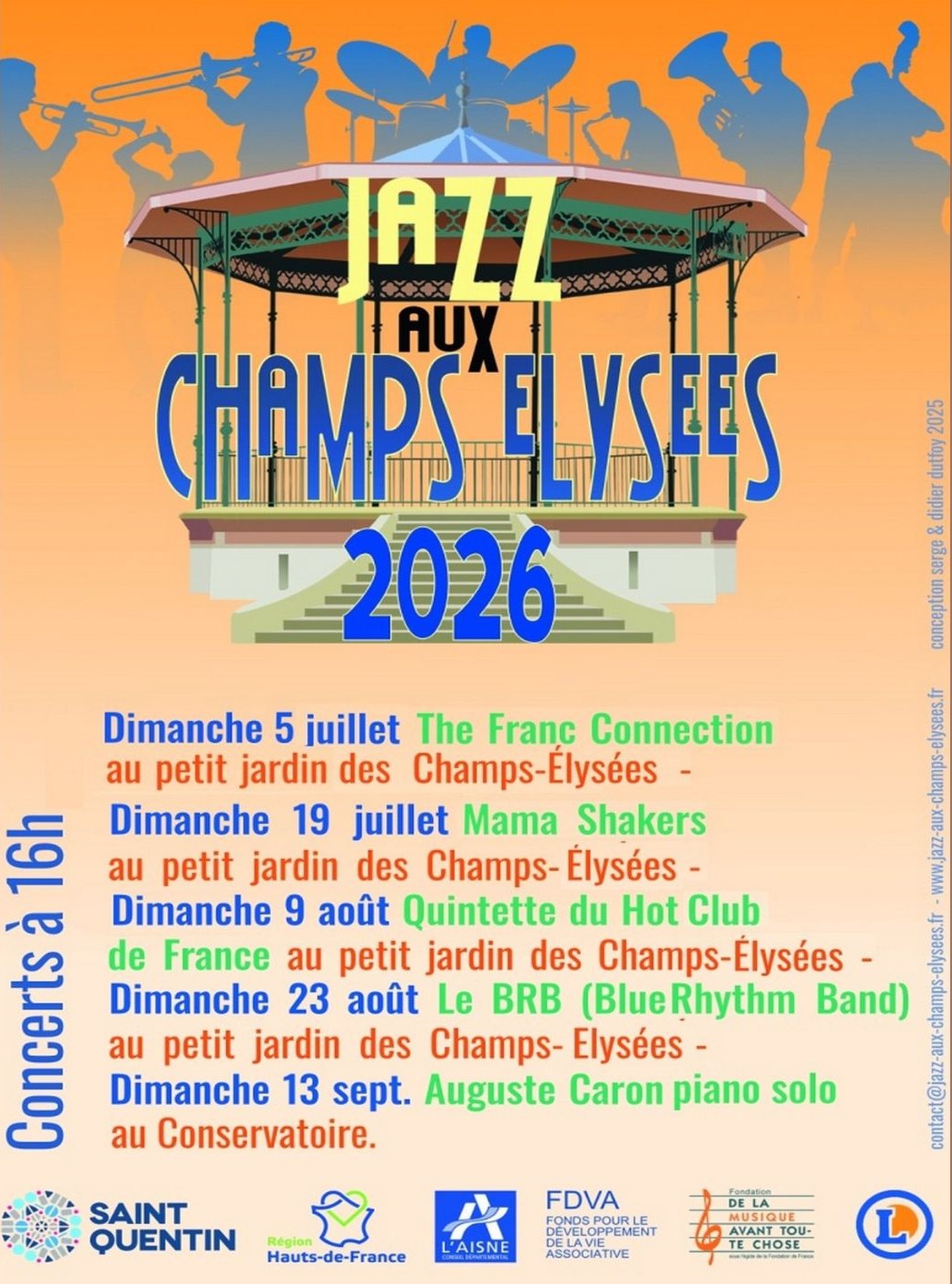 Jazz aux Champs-Elysées 2026