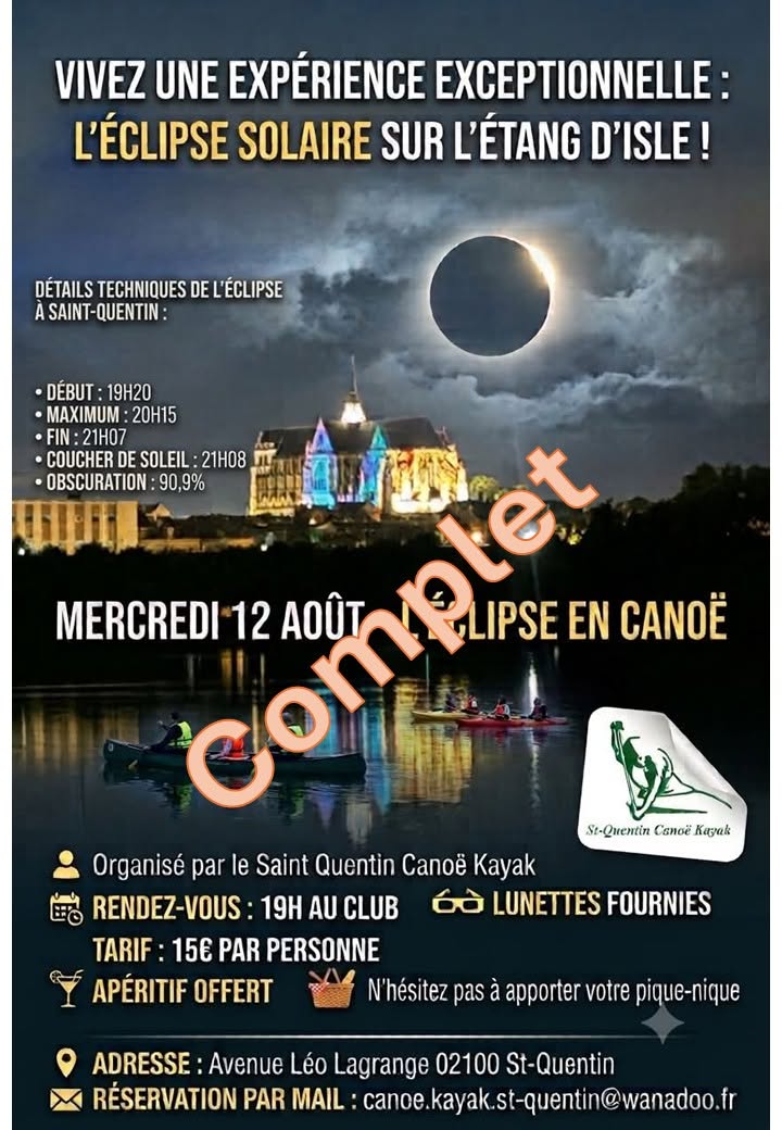 [COMPLET] Éclipse solaire sur l&rsquo;étang d&rsquo;isle