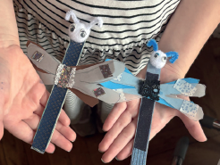Atelier enfants au Musée des papillons : Ma libellule rigolote