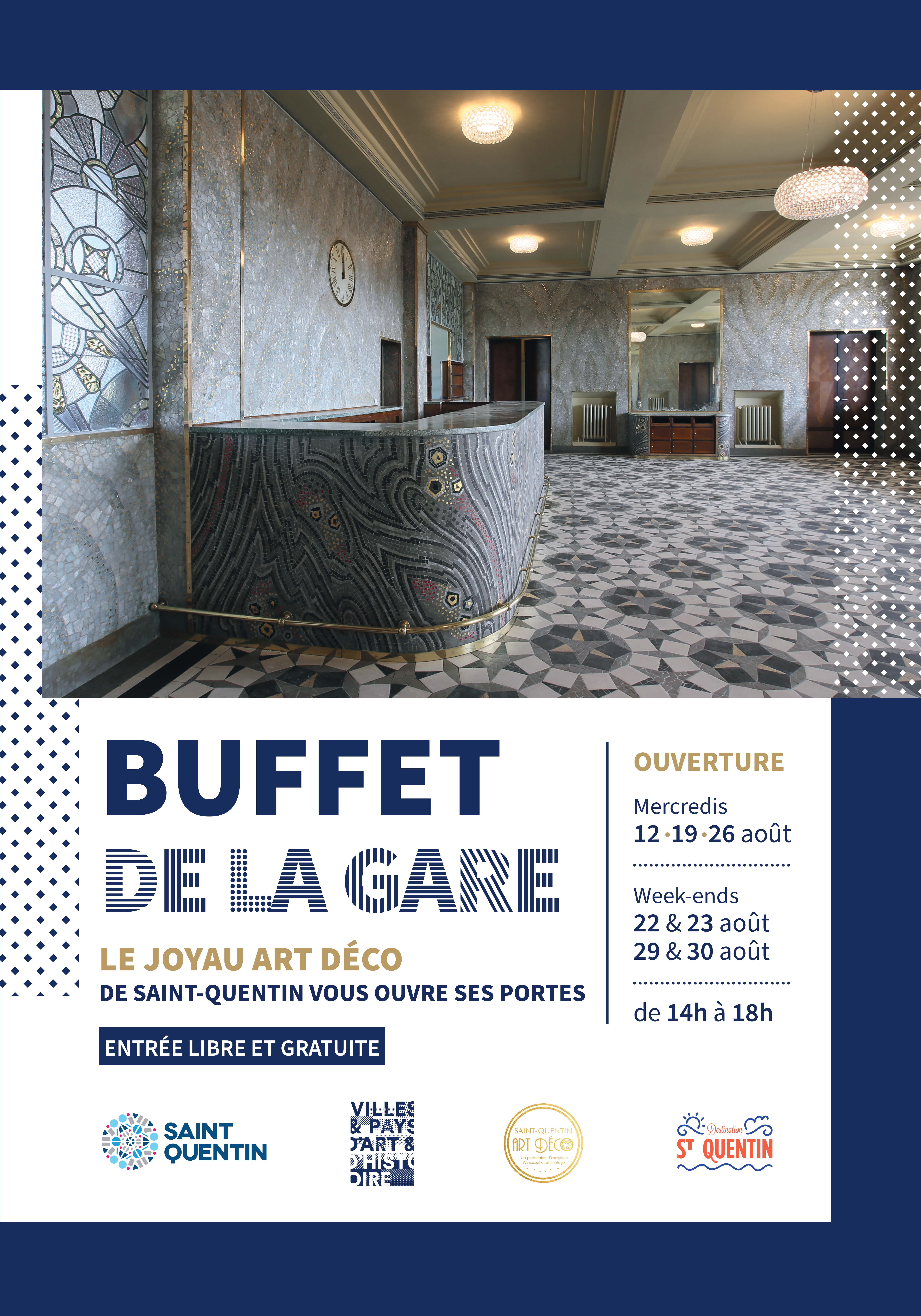 Visite libre du buffet de la gare de Saint-Quentin