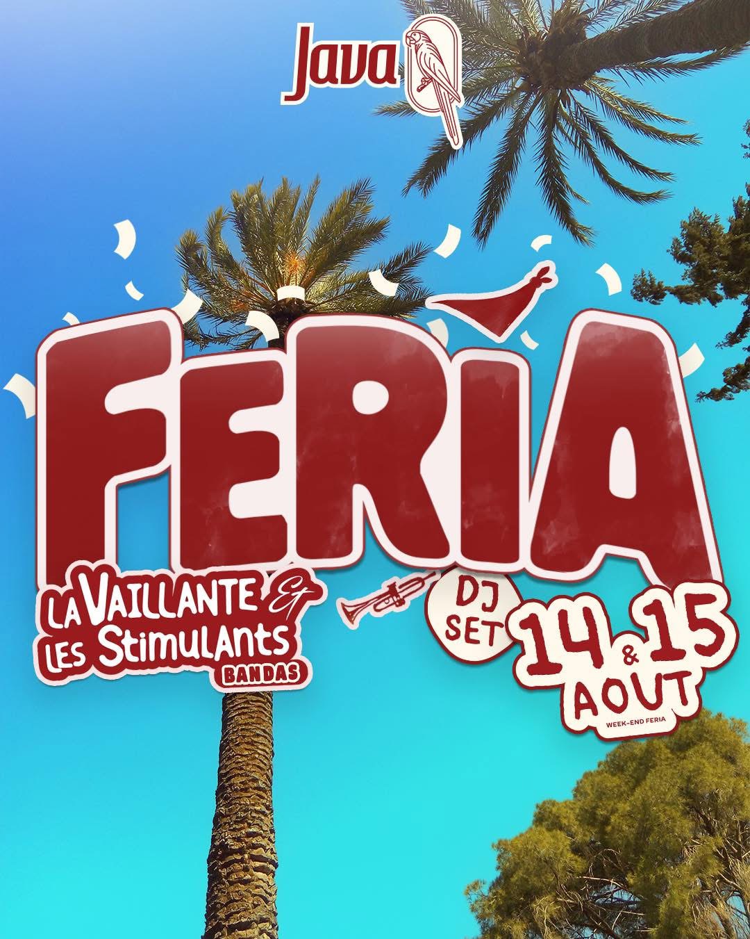 Week-end Féria à la Java