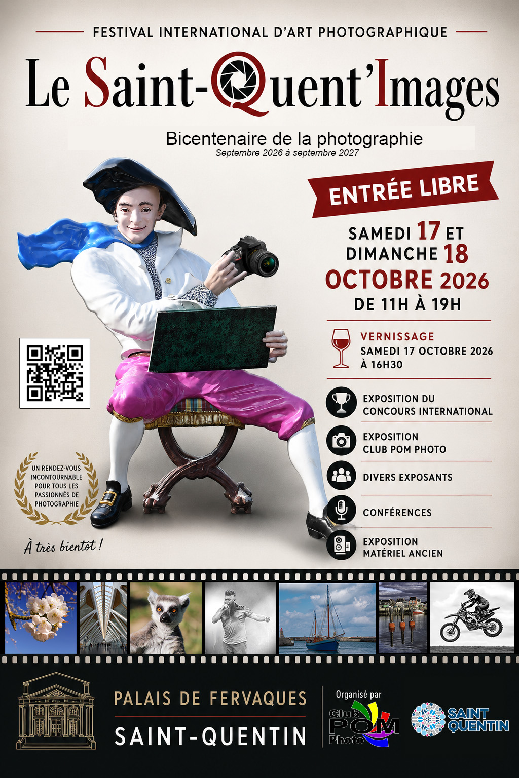 3ème Salon international d&rsquo;art photographique : Le Saint-Quent&rsquo;images