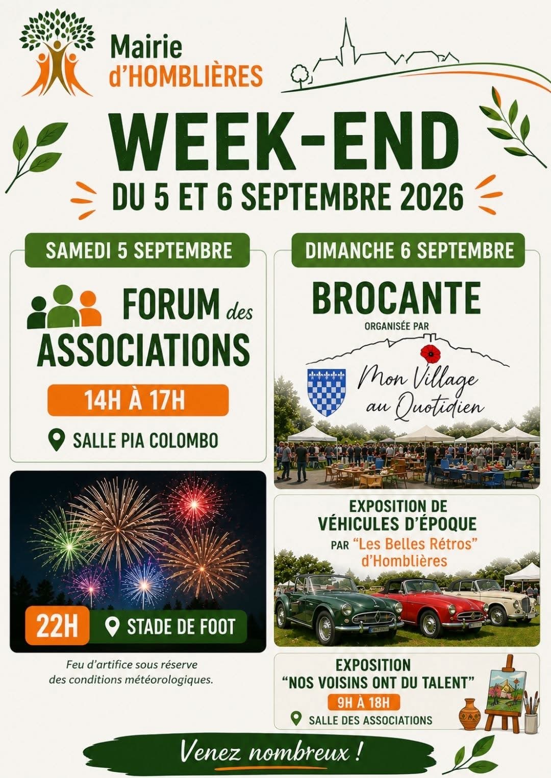 Homblières : Week-end de la rentrée