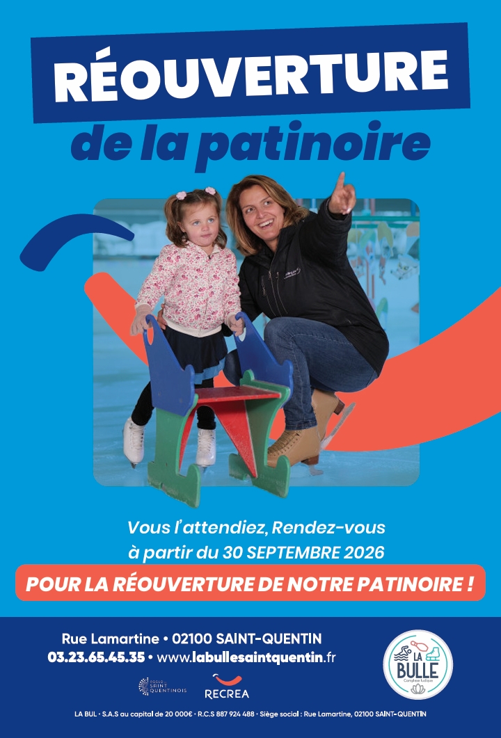 Réouverture Patinoire La Bulle