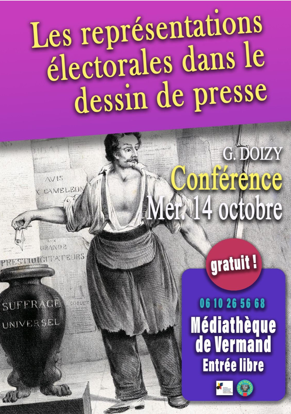 Conférence : Les représentations électorales dans le dessin de presse