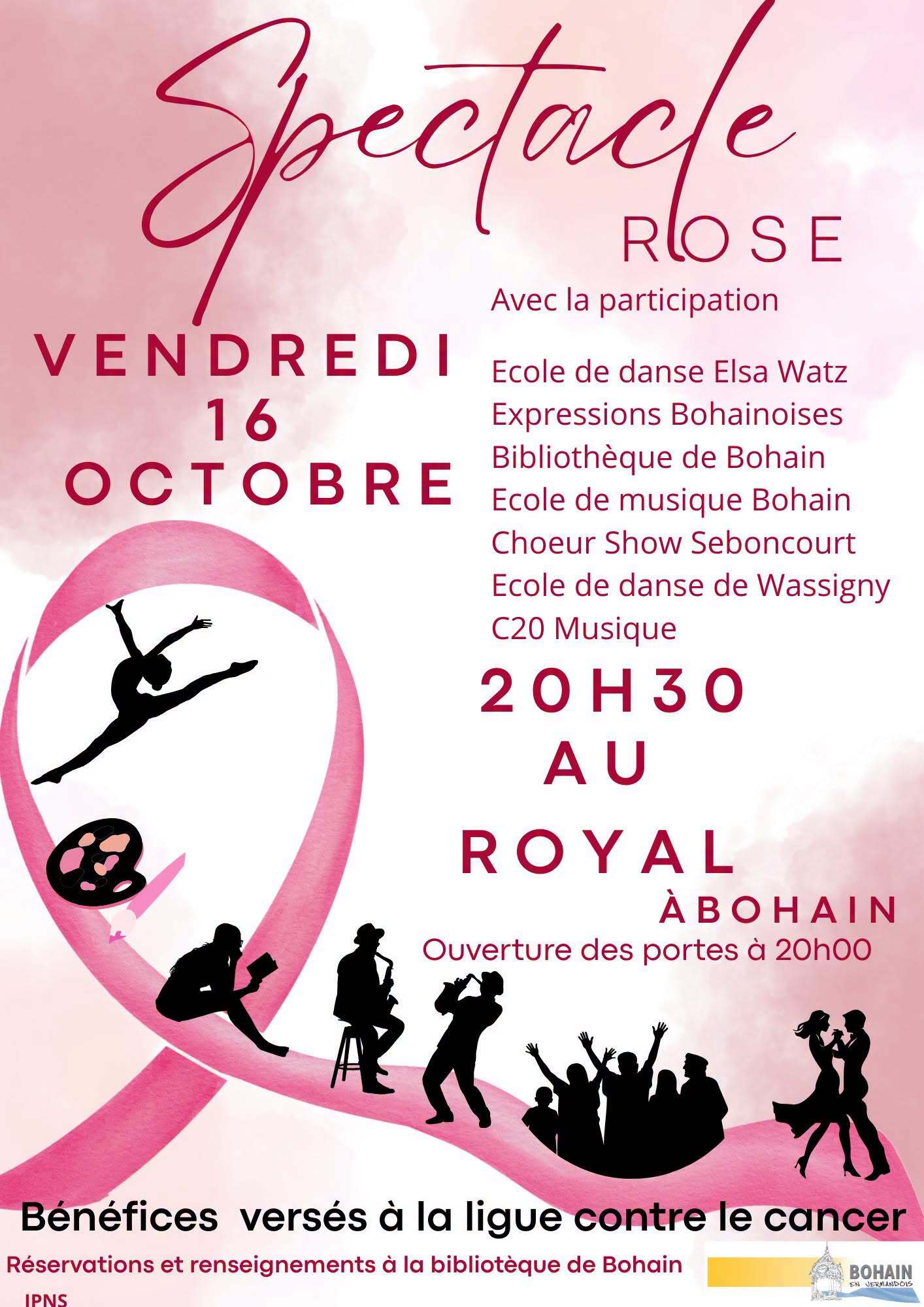 Octobre Rose 2026 : Spectacle rose à Bohain