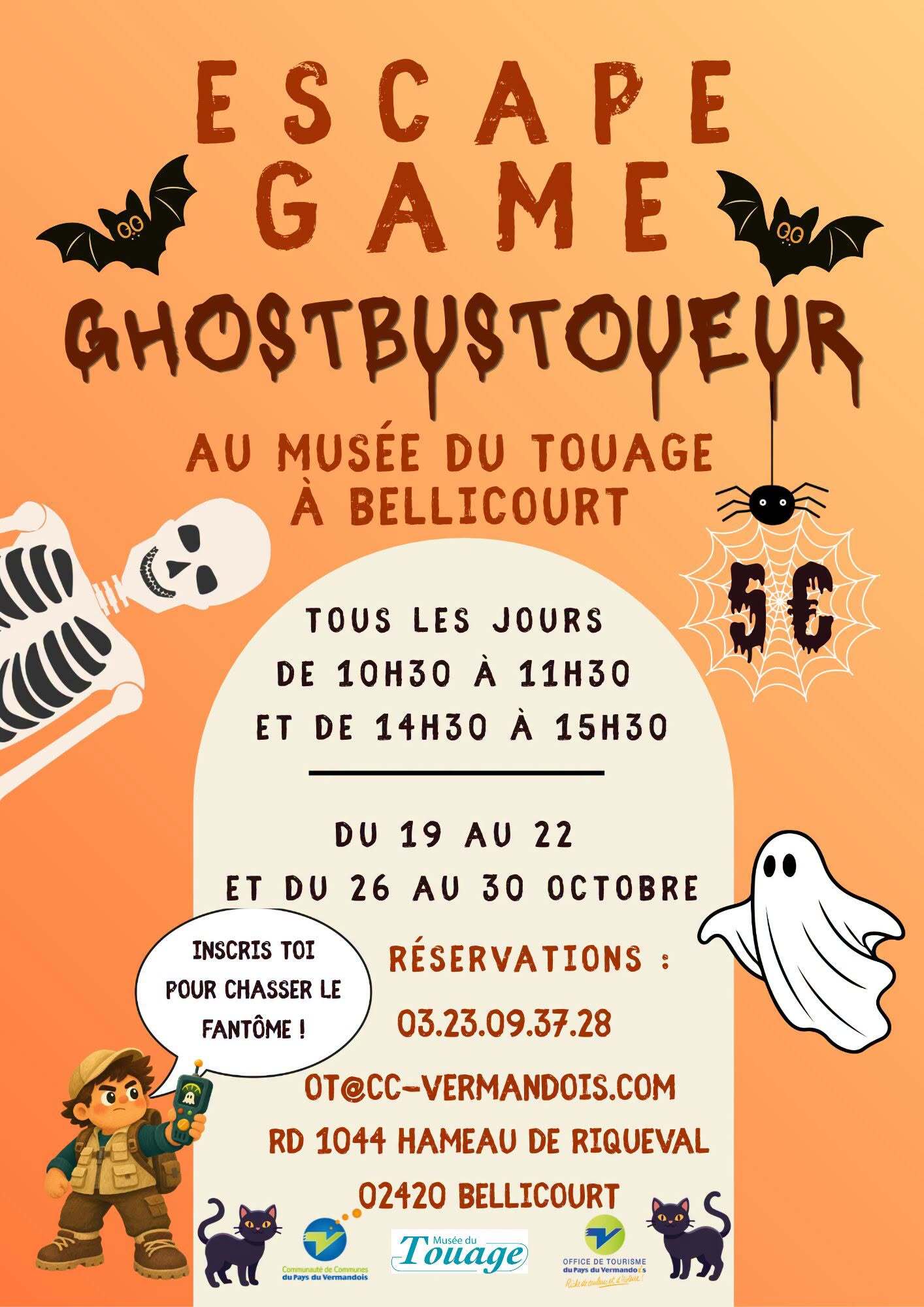 Escape Game : GhostBustoueur