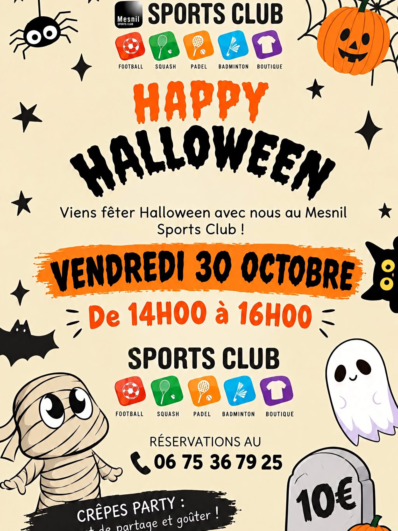 Mesnil-Saint-Laurent : Happy Halloween