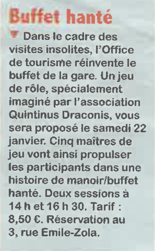 destination saint quentin game of buffet presse st quentin mag - Office de tourisme du Saint-Quentinois