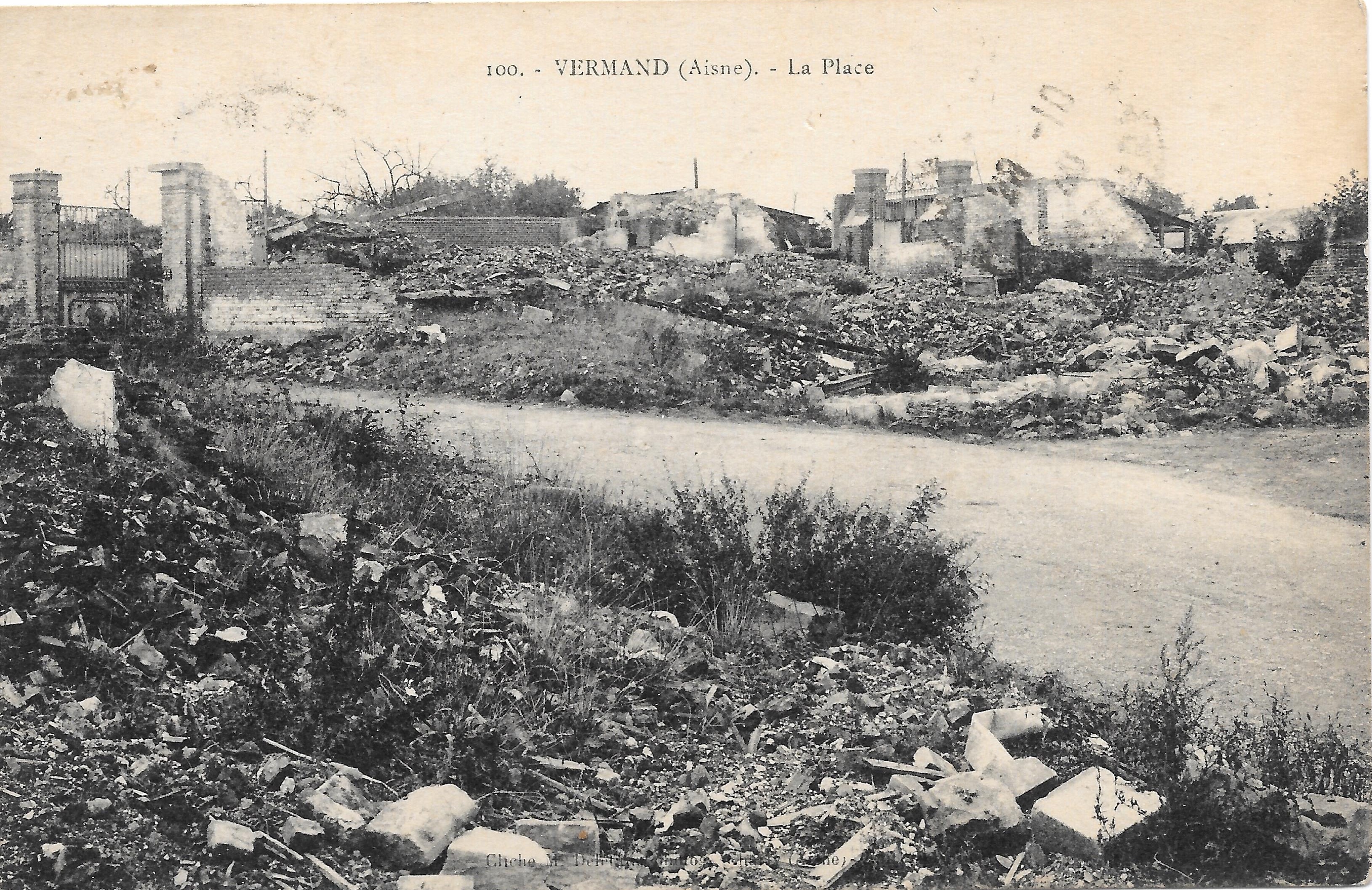 Vermand apres guerre - Office de tourisme du Saint-Quentinois