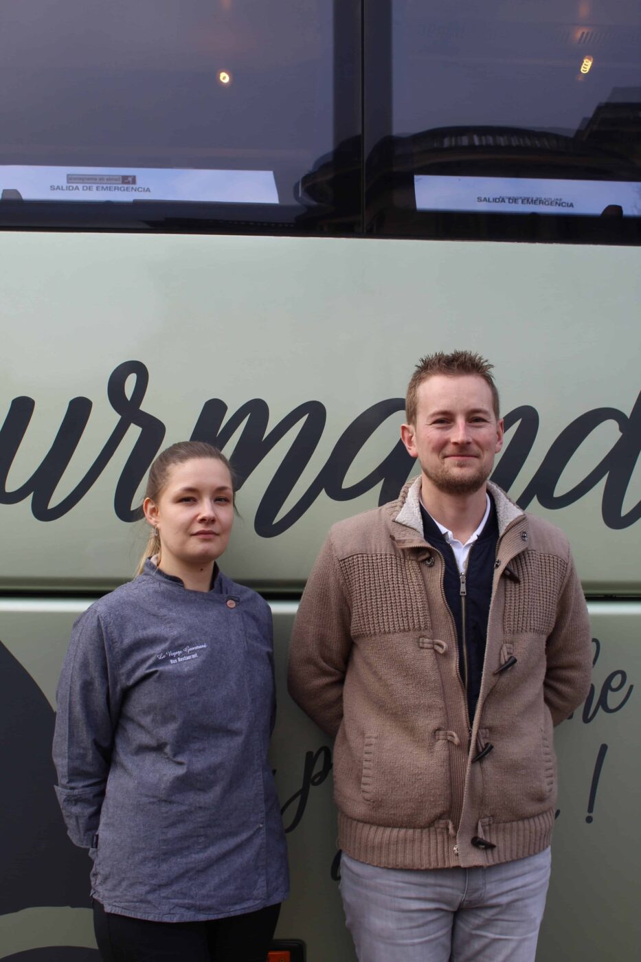 Ambassadeurs d'chénou - Marylise et Anthony - Le Voyage Gourmand, Bus restaurant