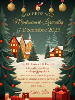 Marché de Noël de Montescourt-Lizerolles Marché de Noël de Montescourt-Lizerolles
