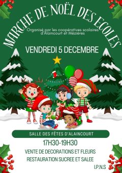Marché de Noël des écoles à Alaincourt Marché de Noël des écoles à Alaincourt