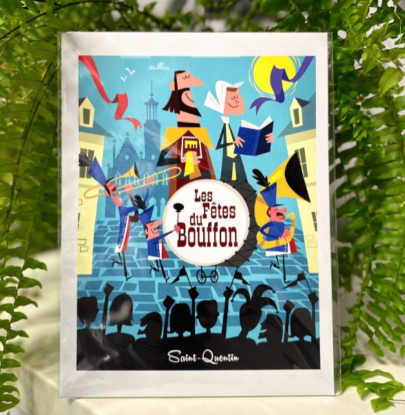 Affichette - Les Fêtes du Bouffon 1 Affichette - Les Fêtes du Bouffon