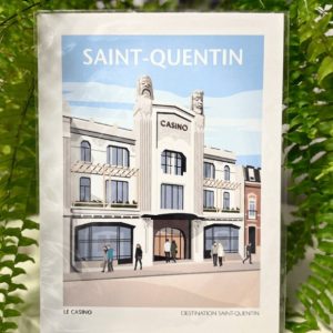 Collection Amay Sancha - Marque-page MQT 2 Affichette - Le Casino