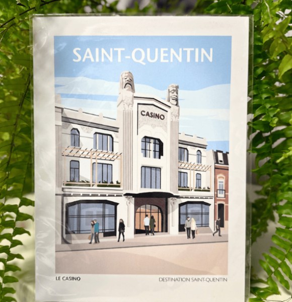 Affichette - Le Casino 1 Affichette - Le Casino