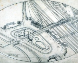 Réaménager la ville en 1920 : le passage supérieur et le secteur de la gare